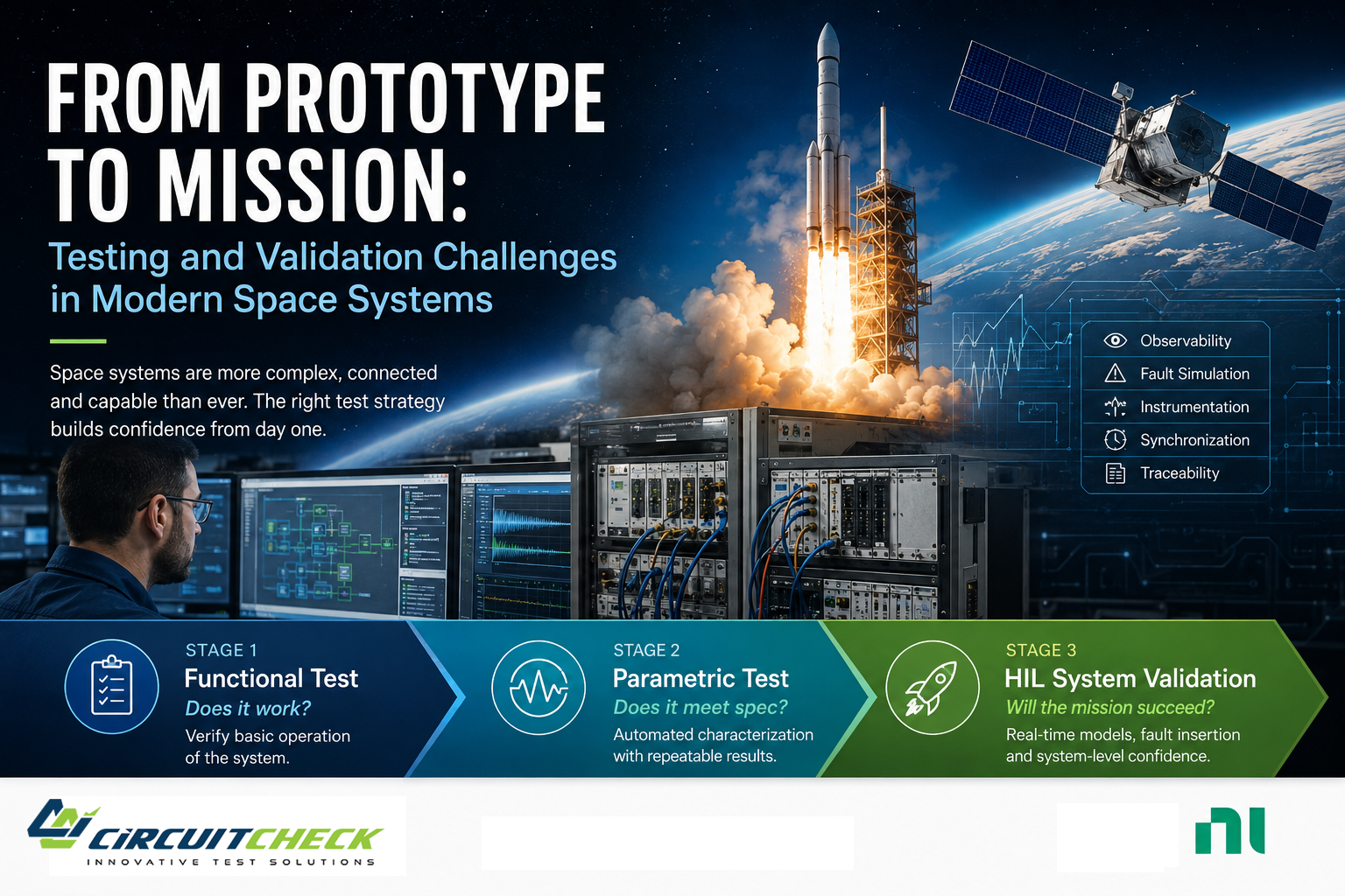 From Prototype to Mission: Tackling the Testing and Validation Challenges of Modern Space Systems