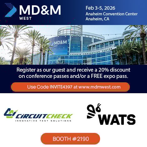 Circuit Check: Powering Medical Device Innovation at MD&M West 2026