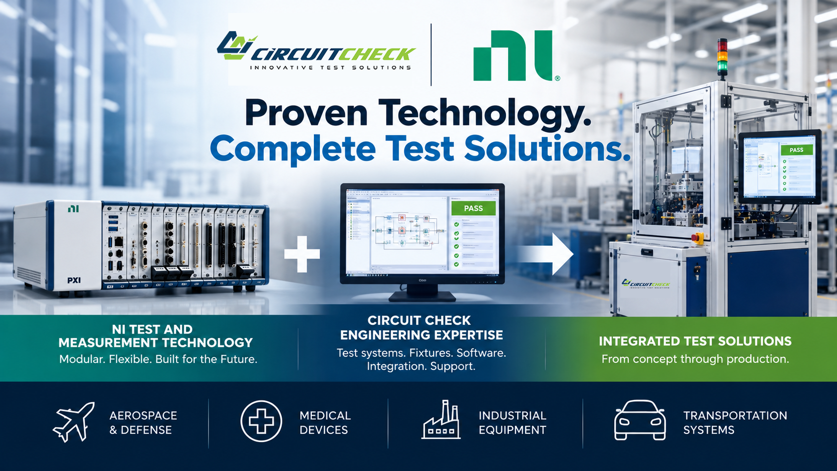 Bringing Together Circuit Check Test Systems and NI Technology